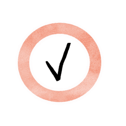 Progress checkmark illustration