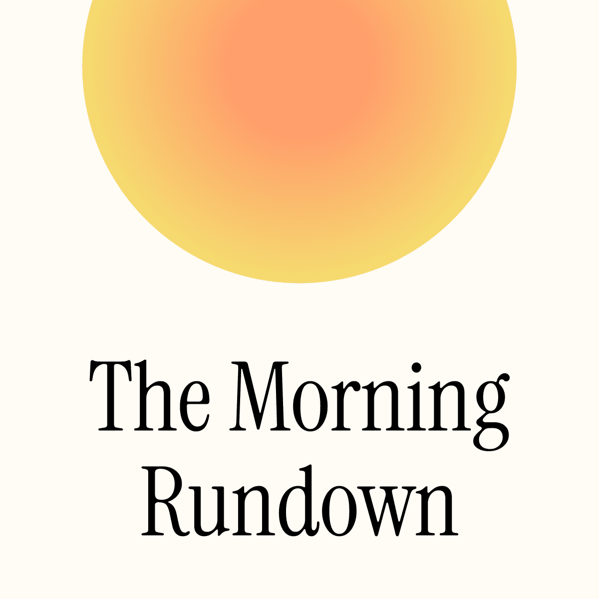 The Morning Rundown cover art