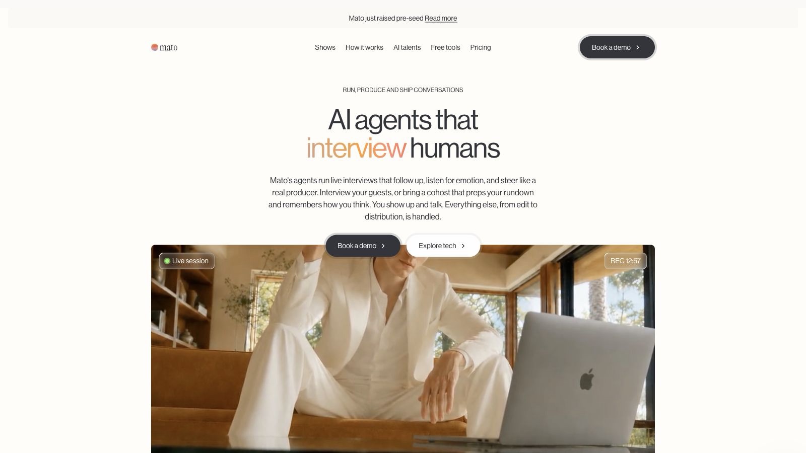 Cover image for A new look for Mato, built around human conversation